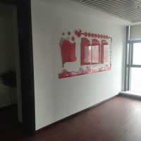 规范化党建文化墙设计 | 社区机关党群服务中心 | 标准素材 免费排版 - 科技未来风
