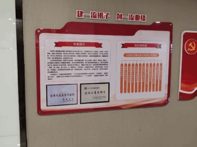 规范化党建文化墙设计 | 社区机关党群服务中心 | 标准素材 免费排版 - 爆款营销风