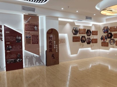 公司发展历程墙贴 | 3D立体亚克力企业标识 | 源头工厂 施工包安装 - 科技未来风图2
