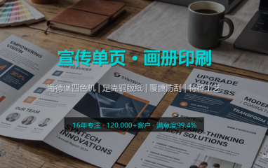 高档企业画册定制 | 特种纸/烫金/UV工艺 | 资深排版 提升品牌格调 - 科技未来风