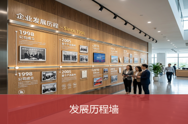 发展历程墙