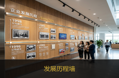 发展历程墙