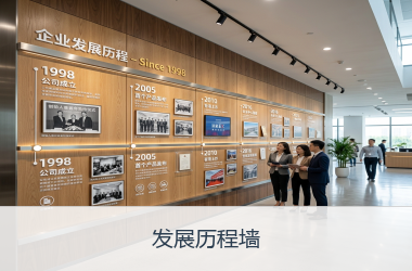 发展历程墙