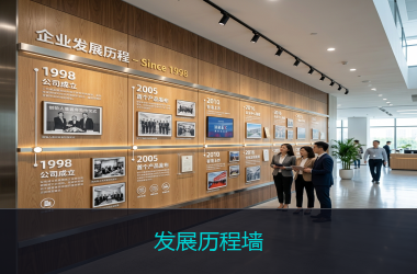 发展历程墙