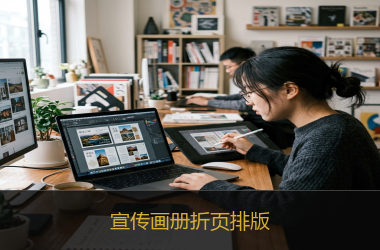 宣传画册折页排版