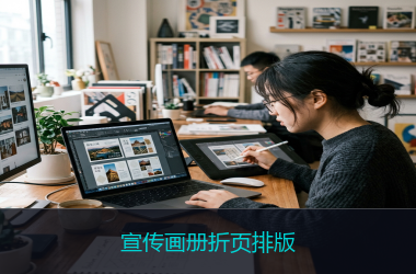 宣传画册折页排版