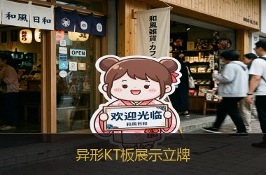 异形KT板展示立牌