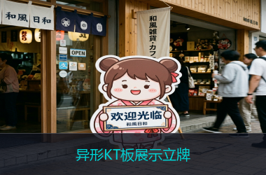 异形KT板展示立牌