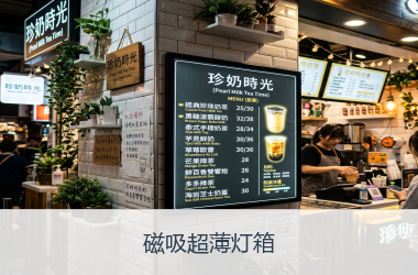 磁吸超薄灯箱