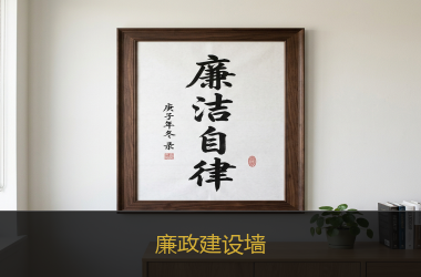 廉政建设墙